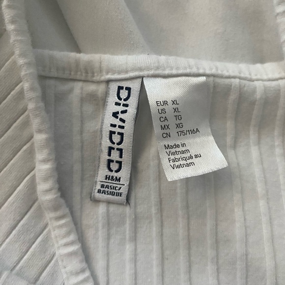 NEW H&M TANK TOPS-BOTH COLOURS ARE INCLUDED! - Picture 2 of 3